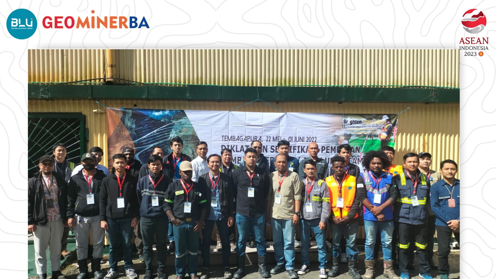 Kerjasama PT Freeport Indonesia, PPSDM Geominerba Gelar IHT dan Uji Kompetensi JUT