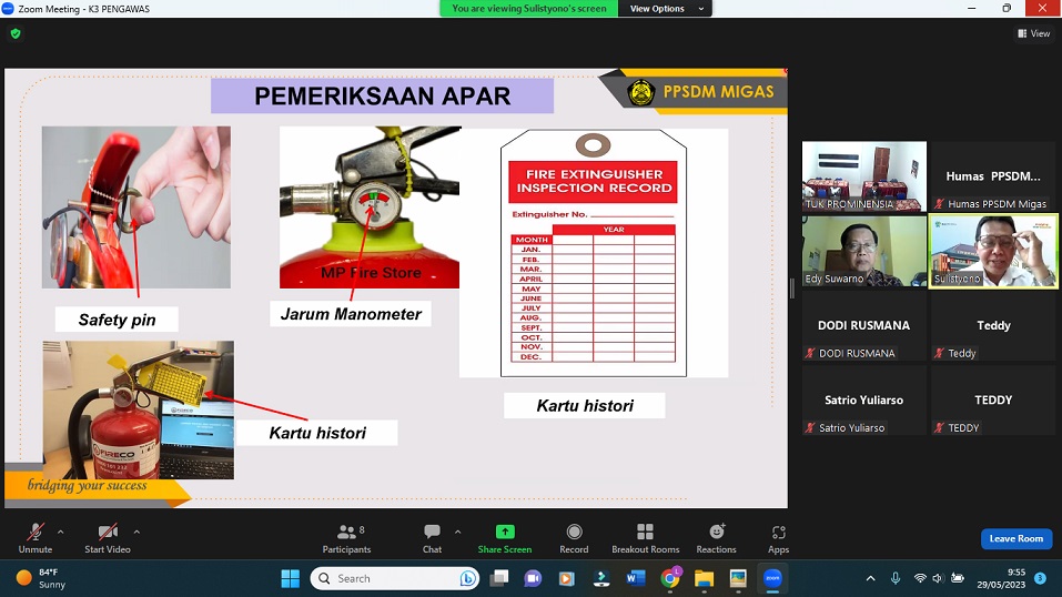 Pahami Inspeksi Keselamatan Kerja, Pengawas Industri Migas Ikuti Pelatihan K3