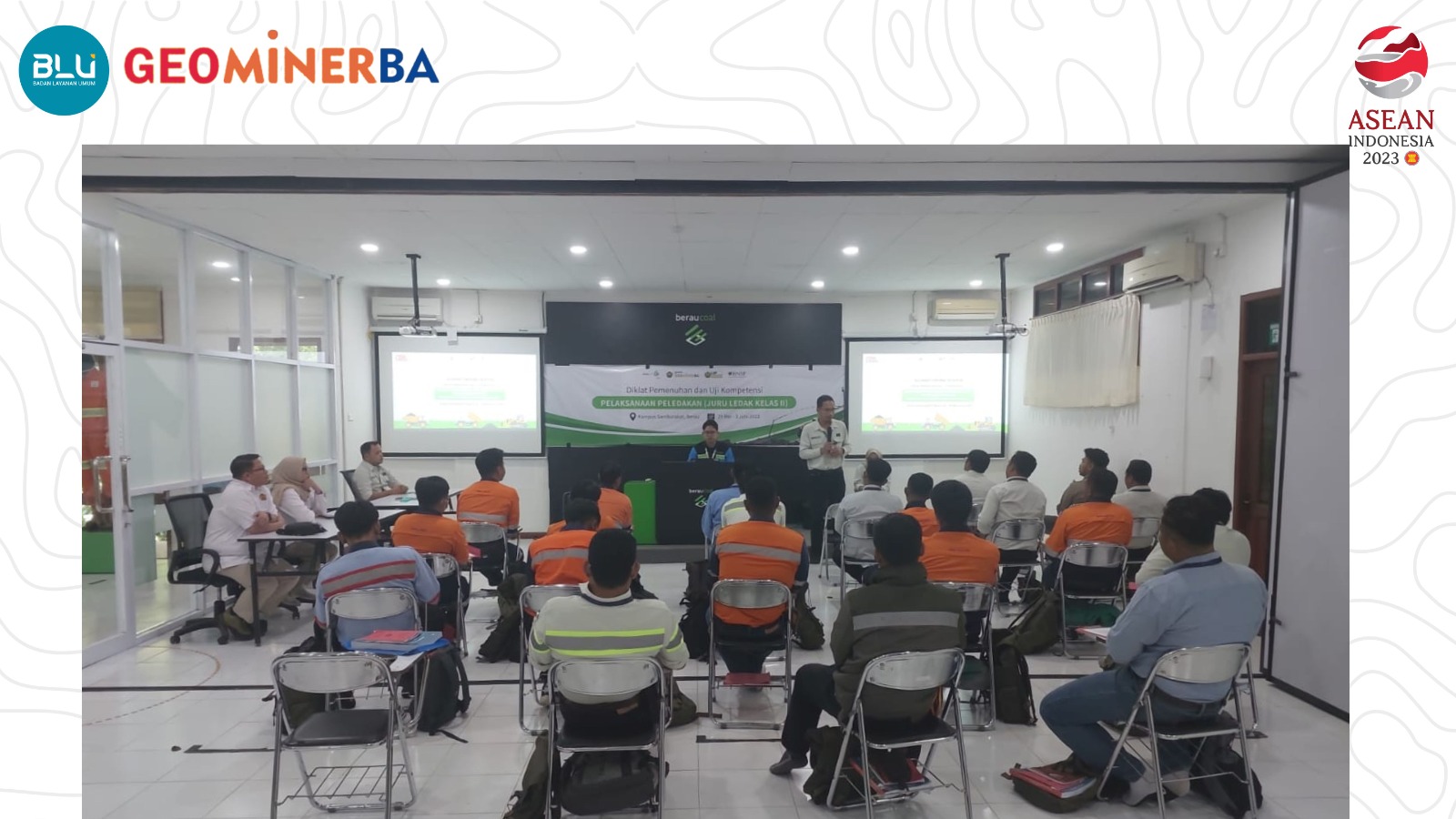 PPSDM Geominerba Jalin Kerja Sama dengan PT Berau Siapkan Juru Ledak