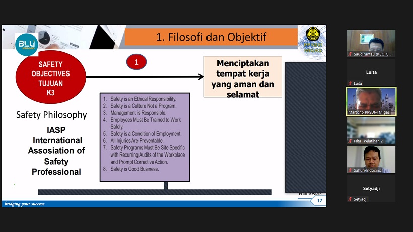 PPSDM Migas Tingkatkan Pemahaman Pengawas K3 Migas