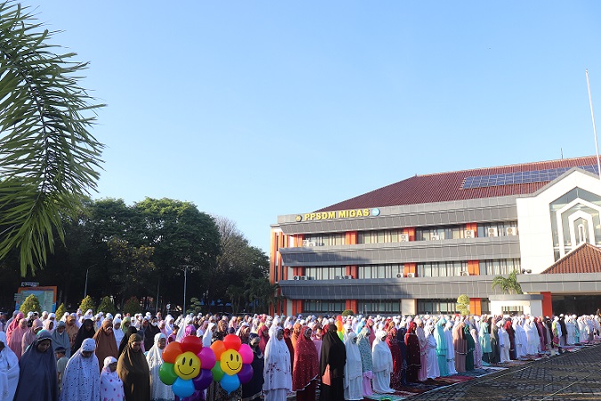 Khusyuknya Gelaran Sholat Idul Adha 1444 H di PPSDM Migas