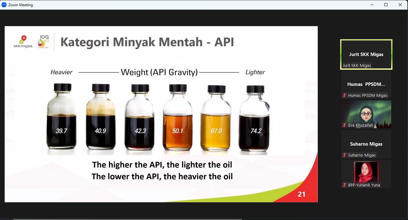 ASN KESDM Pelajari Pengantar Metodologi Formula Harga Minyak Mentah di PPSDM Migas