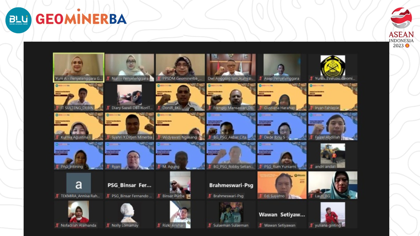Puluhan ASN KESDM Ikuti Pelatihan Proses Bisnis di PPSDM Geominerba