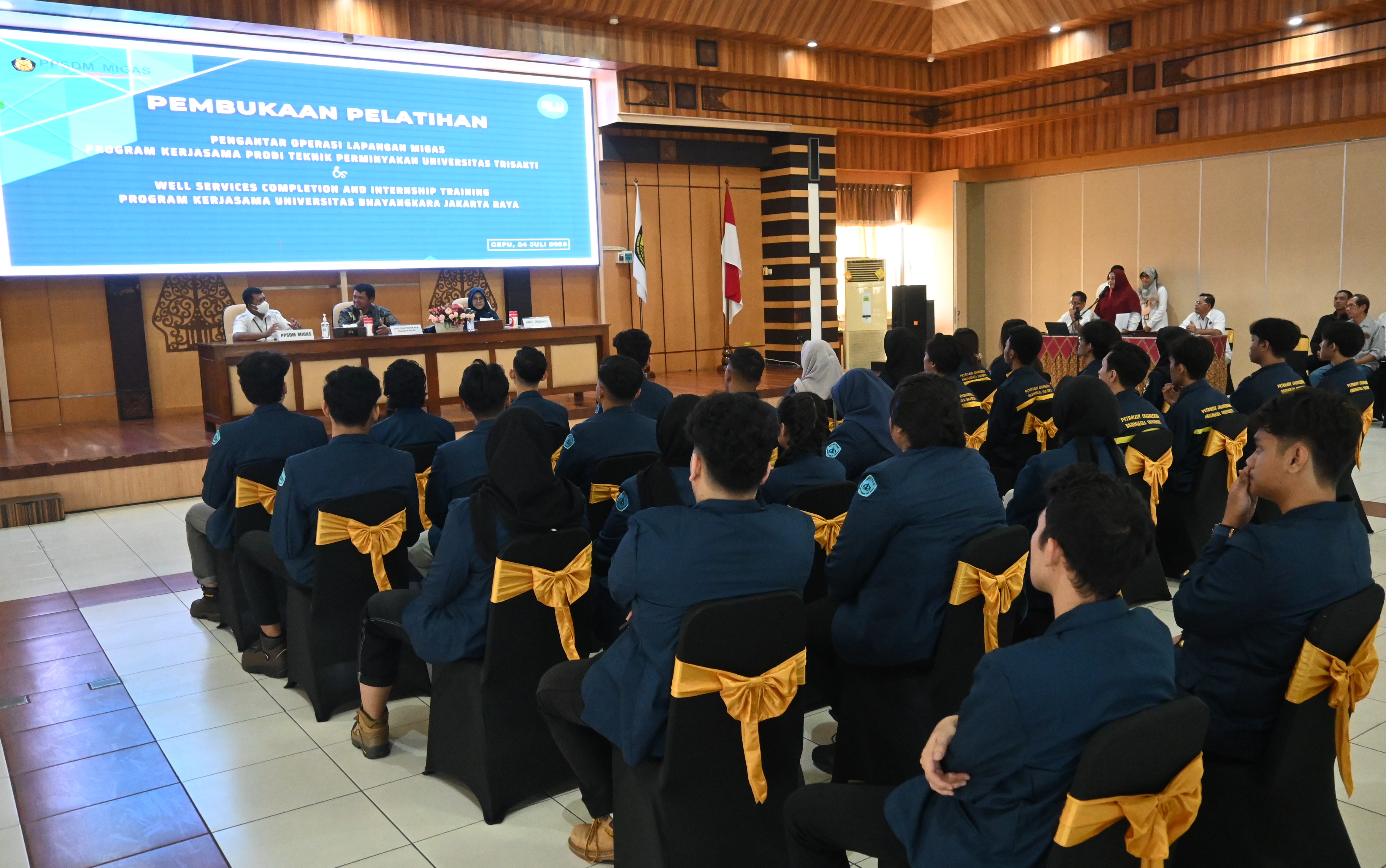 PPSDM Migas Gembleng Puluhan Mahasiswa Universitas Trisakti dan Ubhara Jaya