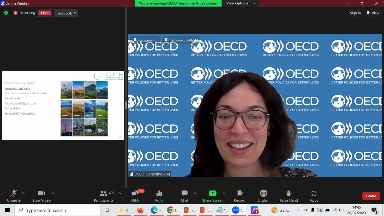 PPSDM KEBTKE Gandeng OECD CEFIM, OJK, dan Praktisi, Gelar Webinar Clean Energy Finance and Investment