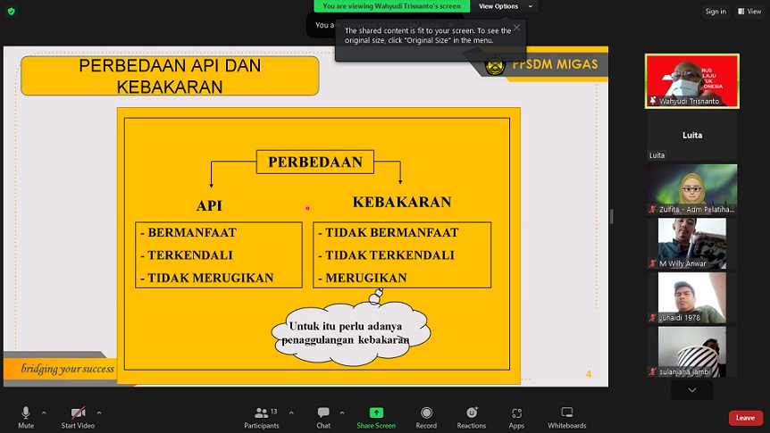 Berikan Pelatihan K3, PPSDM Migas Minimalisir Potensi Risiko Kecelakaan Kerja
