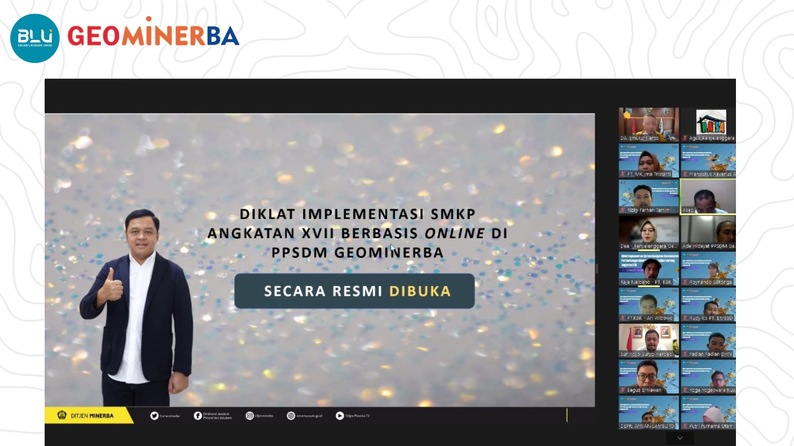 Upaya Tekan Angka Kecelakaan Tambang, PPSDM Geominerba Kembali Gelar Diklat Implementasi SMKP