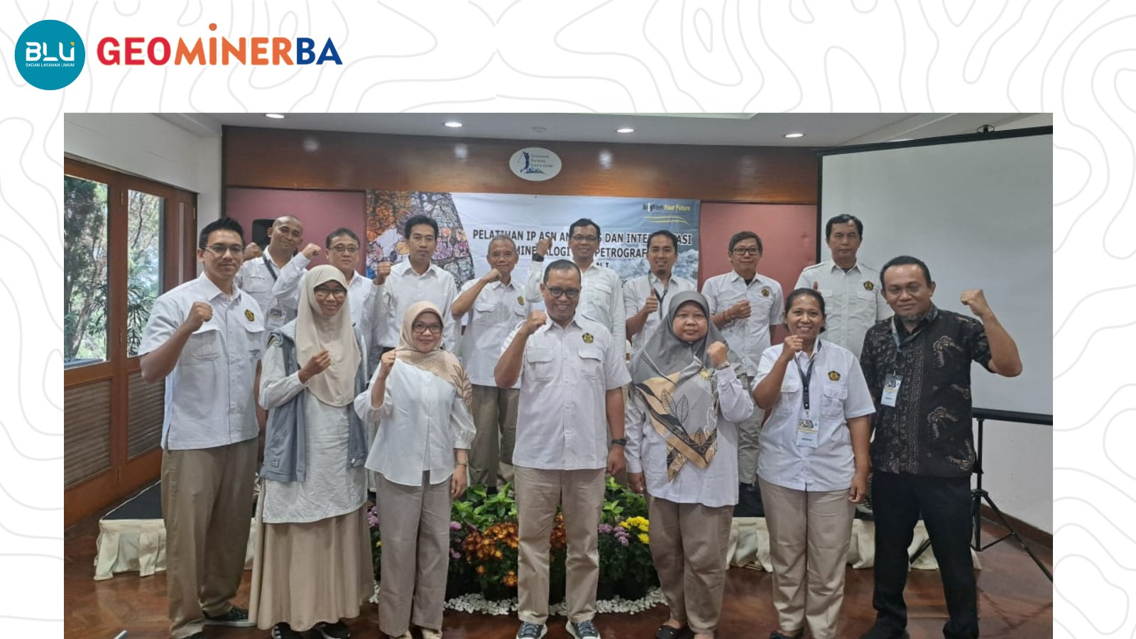 PPSDM Geominerba Gelar Pelatihan Analisis dan Interpretasi Mineralogi Dan Petrografi Secara Perdana