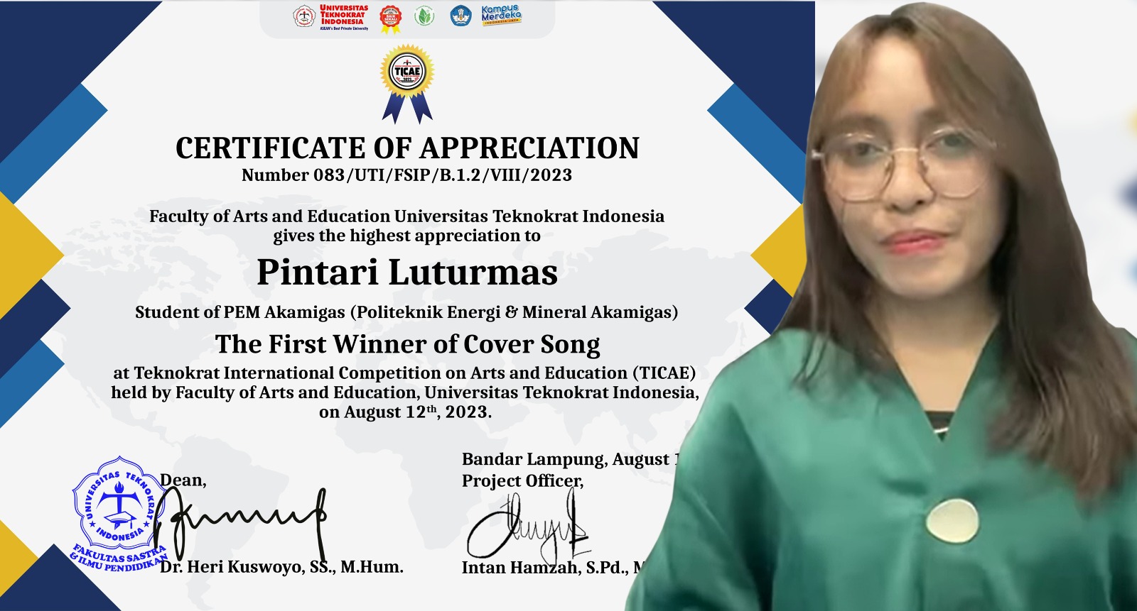 Di Ajang Lomba Cover Song, PEM Akamigas Juga Juara 1