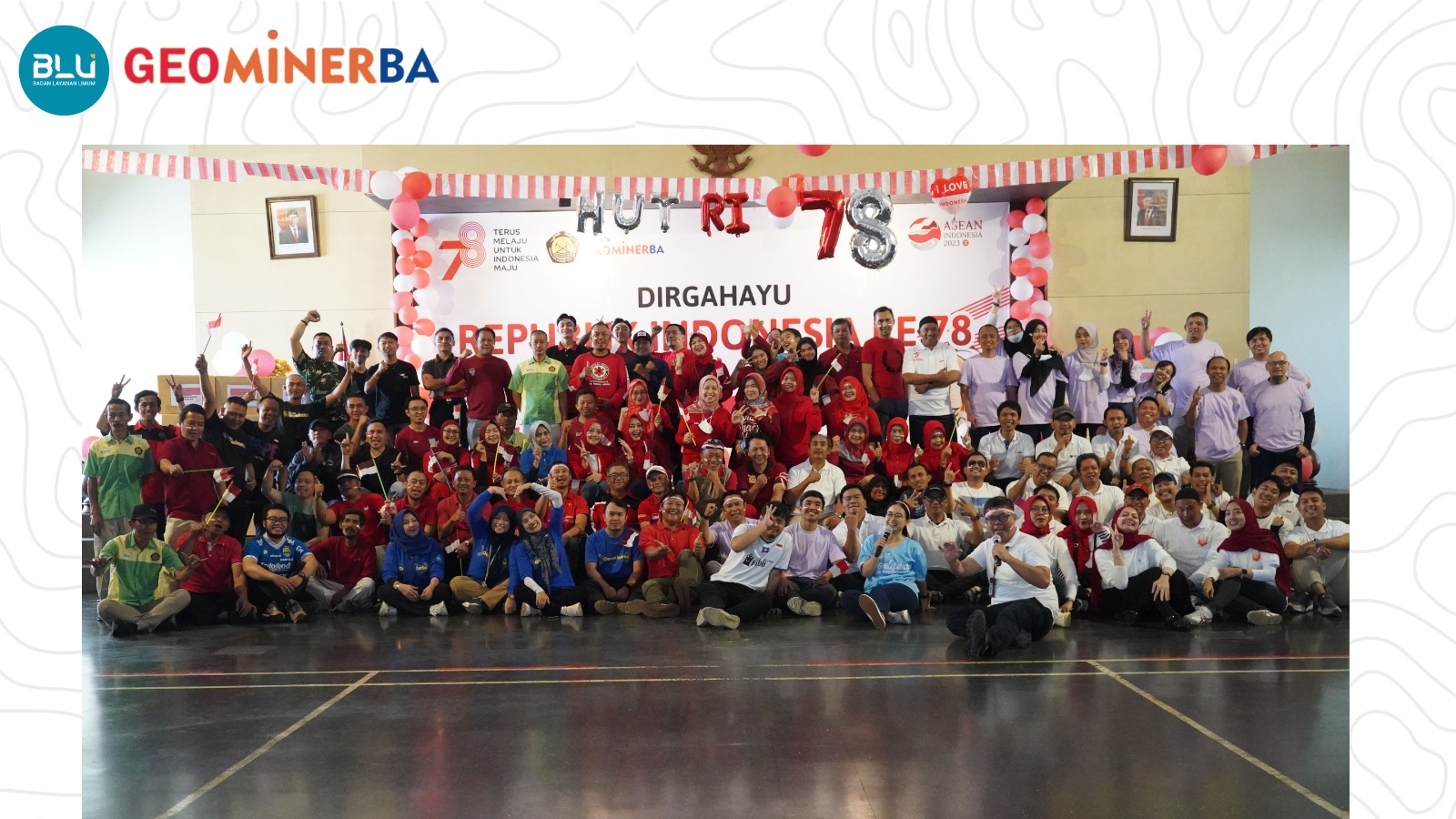 Meriahkan Hari Kemerdekaan RI Ke-78, PPSDM Geominerba Mengadakan Perlombaan