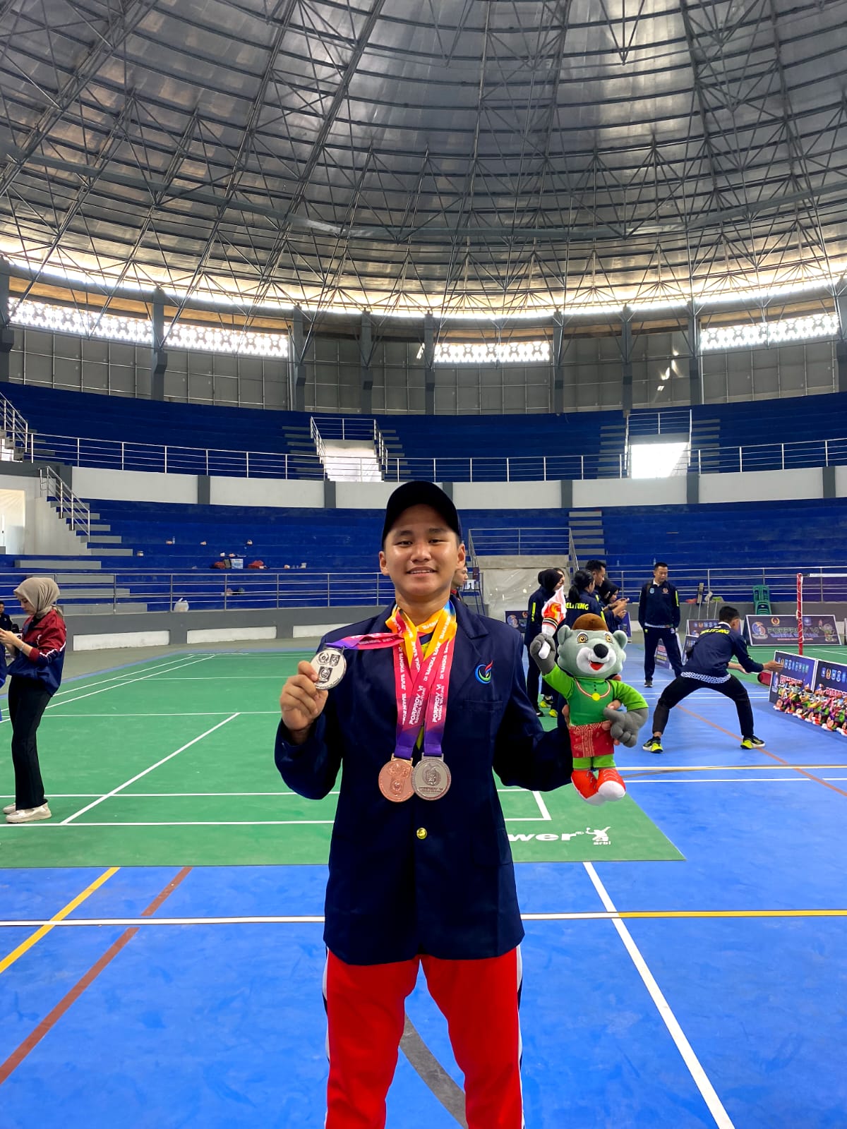 Mahasiswa PEM Akamigas mewakili Kab. Bangka Selatan  Sumbang 3 Medali di PORPROV