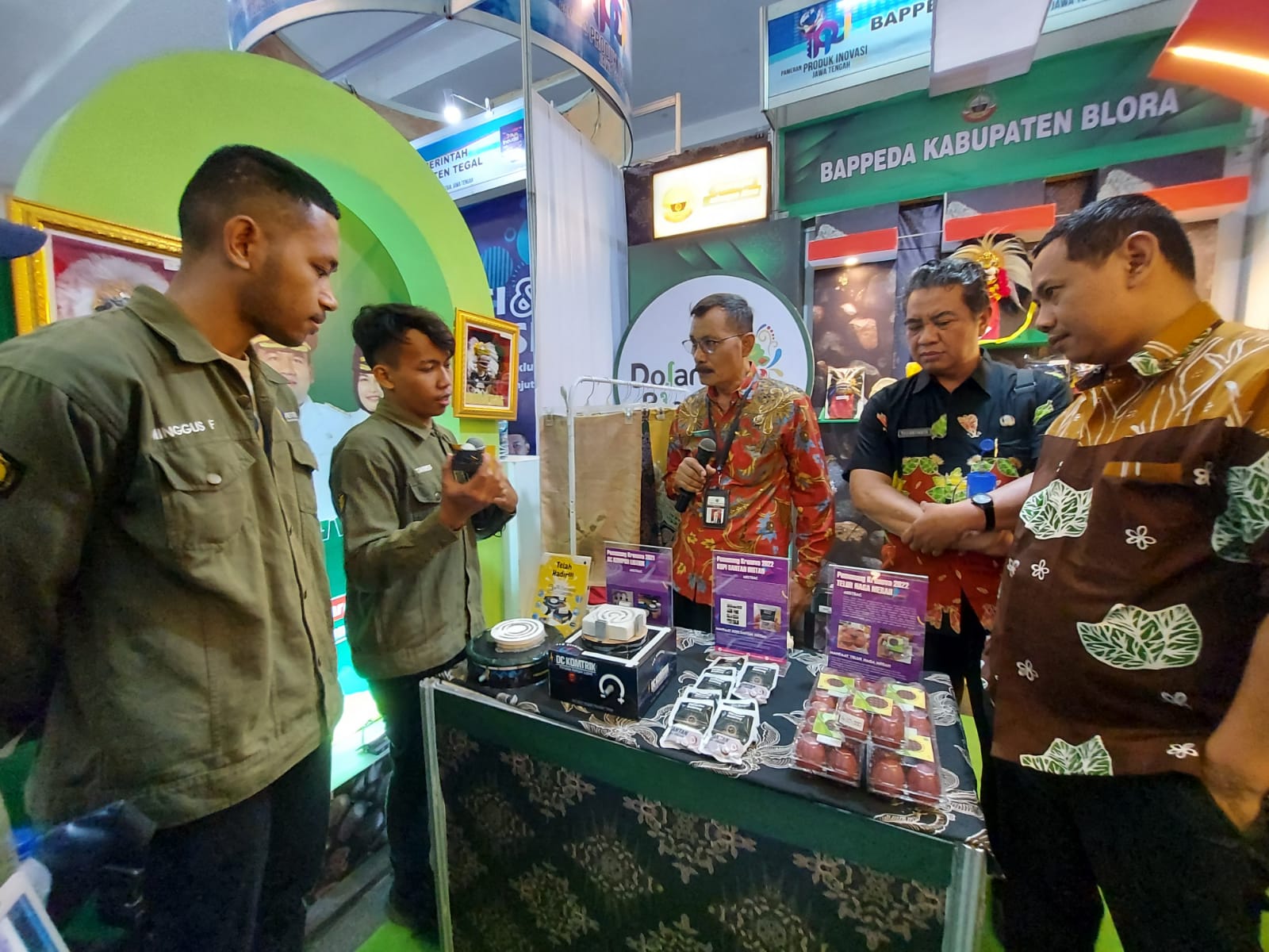 Produk Inovasi Mahasiswa PEM Akamigas tampil di Pameran Produk Inovasi (PPI)