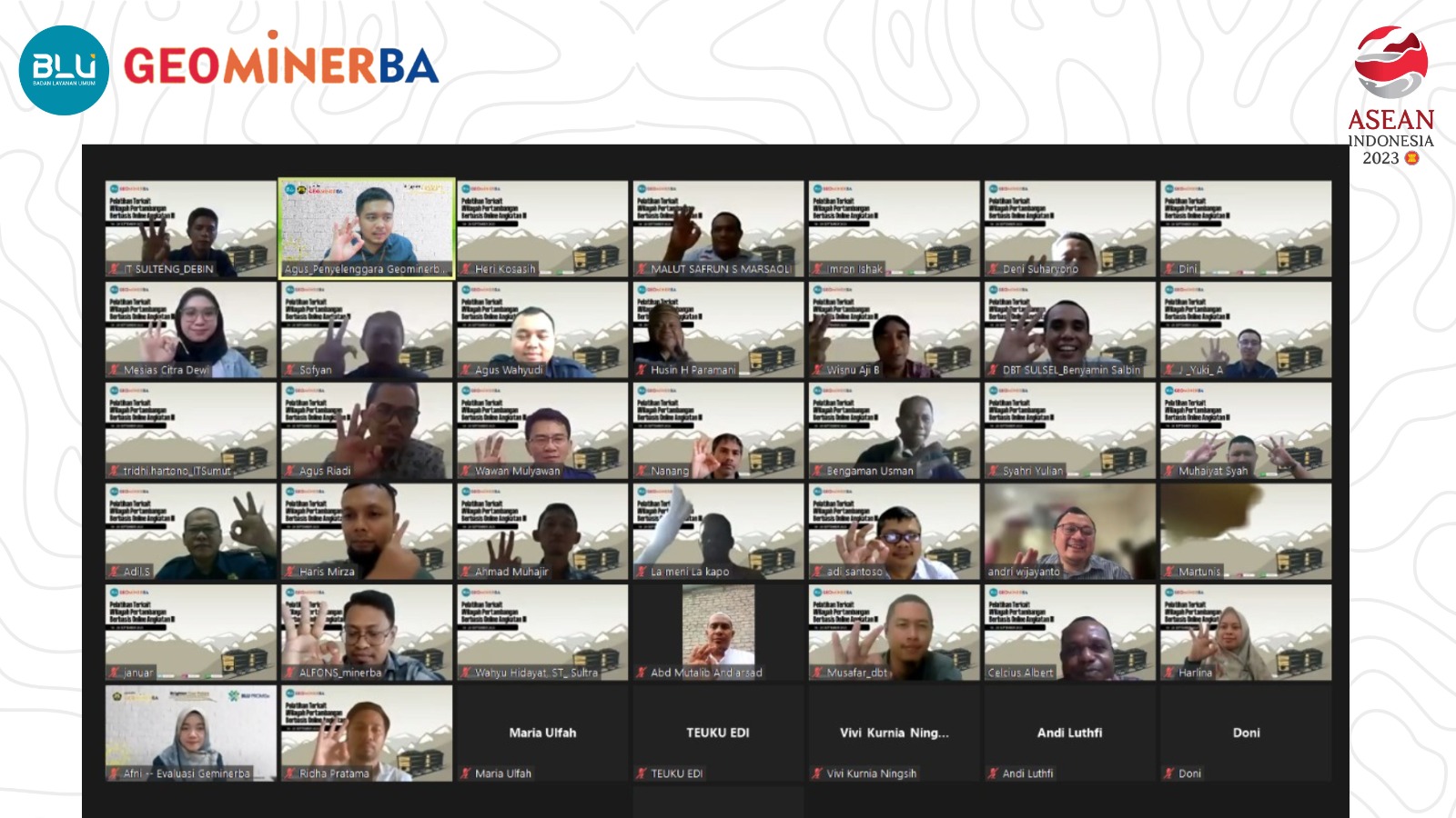 Puluhan ASN KESDM Ikuti Pelatihan Terkait Wilayah Pertambangan Angkatan Ke-3 oleh PPSDM Geominerba