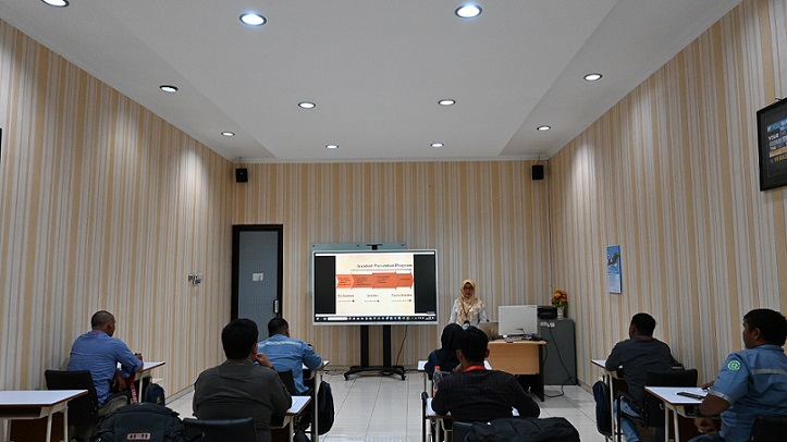 Pekerja Pertamina Gas OWJA Hadiri Pelatihan Petugas Pengambil Contoh Gas Bumi di PPSDM Migas