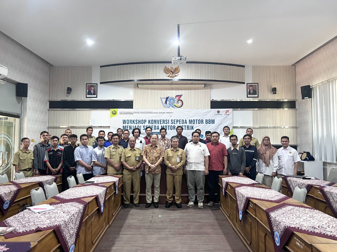 Kementerian ESDM Gandeng DIY Gelar Workshop Konversi Sepeda Motor BBM Menjadi Sepeda Motor Listrik