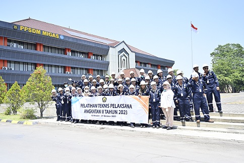 Pelatihan Teknis Pelaksana di Lingkungan Kementerian ESDM Kunjungi PPSDM Migas untuk Pahami Kegiatan Migas