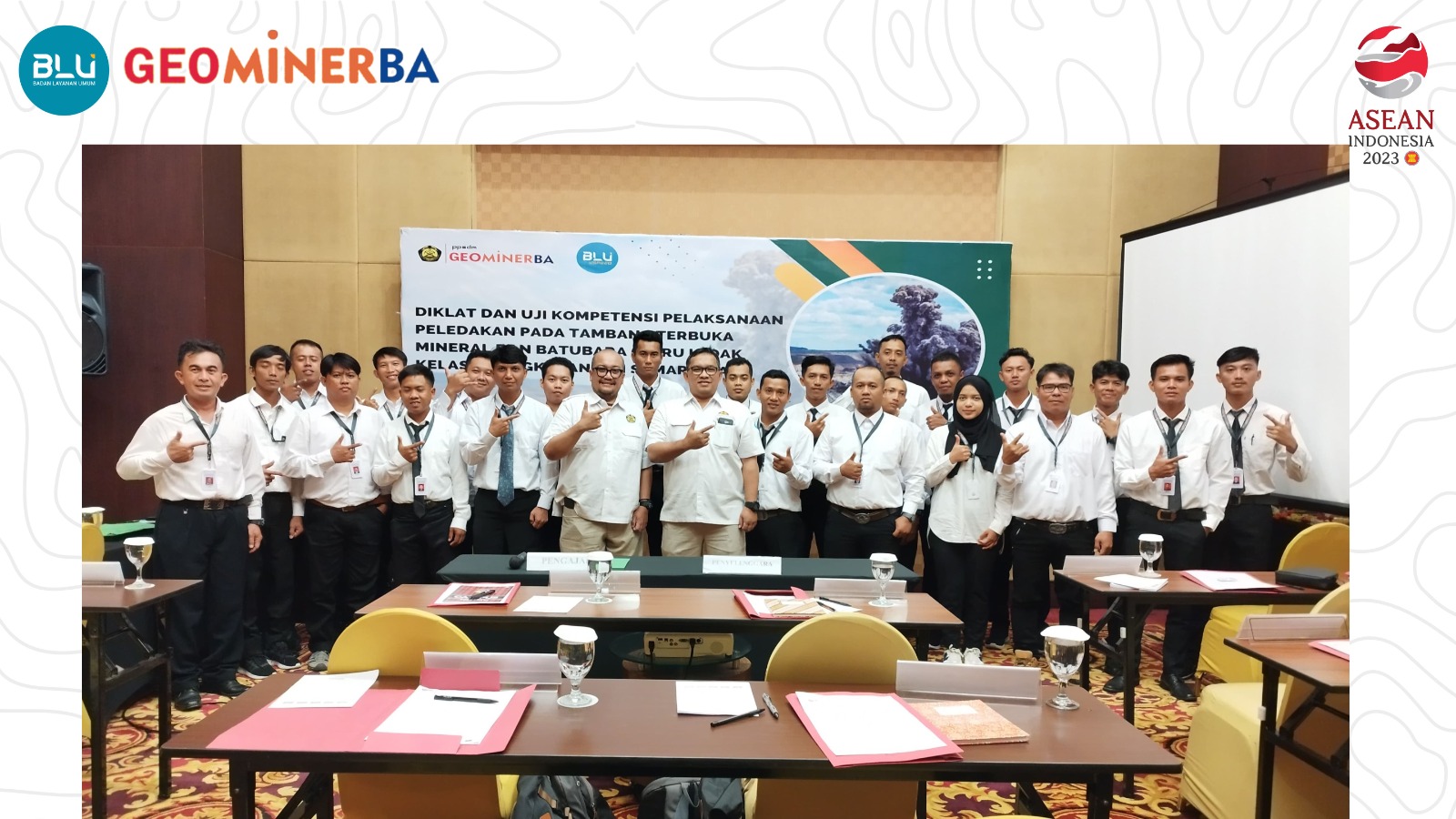 PPSDM Geominerba Gelar Sertifikasi Juru Ledak di Samarinda
