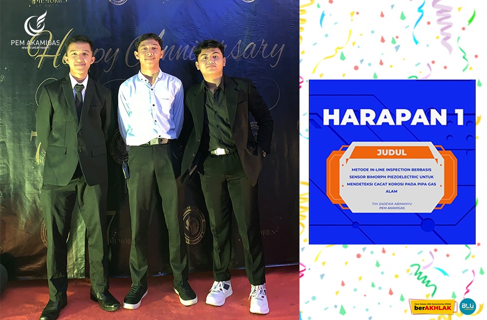 Sadewa Abimanyu Raih Prestasi di Cathodic Paper Competition 2023