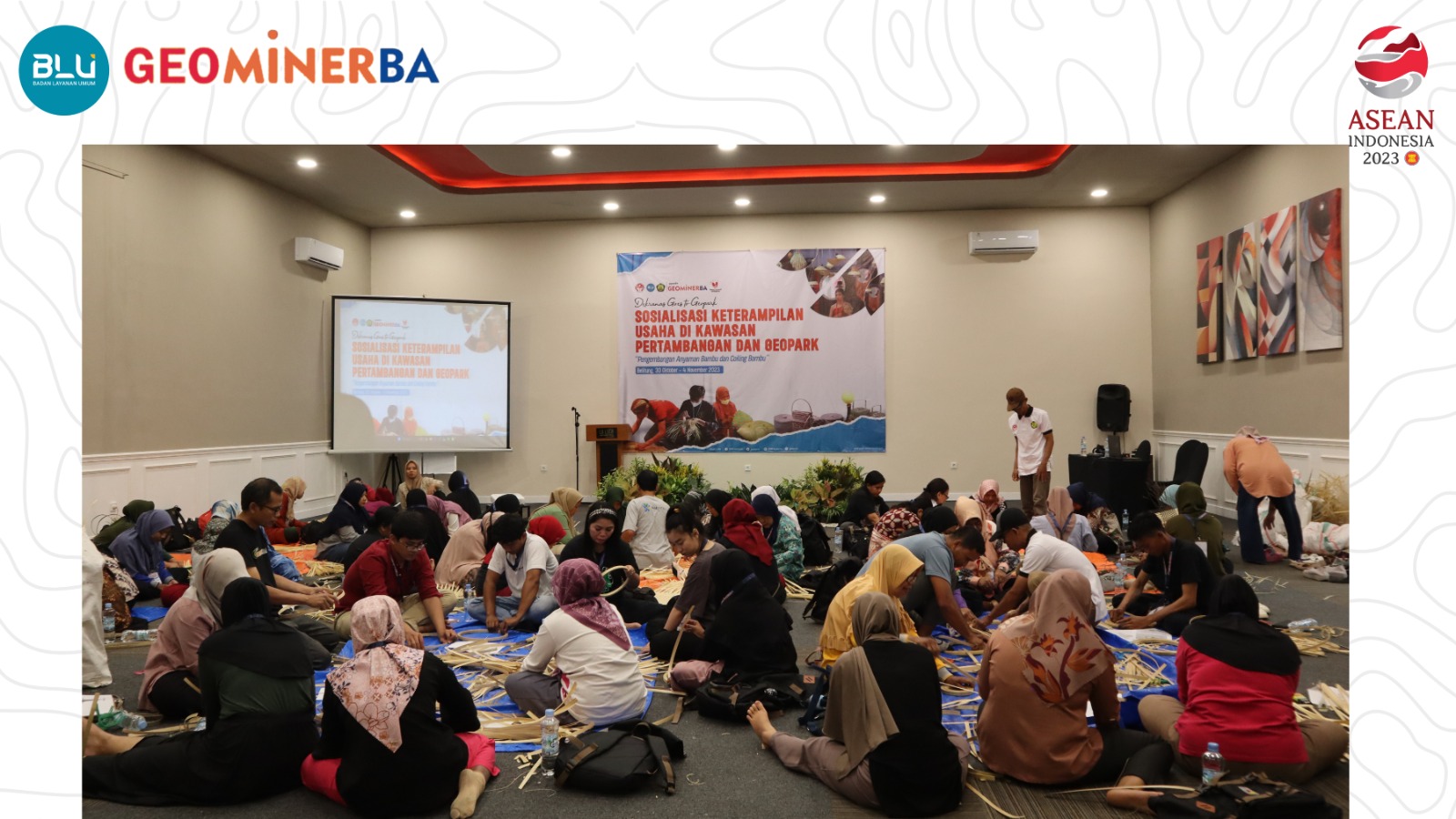 Sinergi Dekranas bersama PPSDM Geominerba Selenggarakan Pelatihan untuk UMKM Provinsi Kepulauan Bangka Belitung