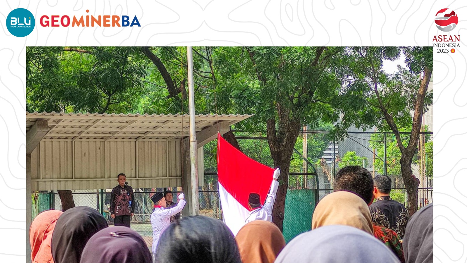 Kepala PPSDM Geominerba Pimpin Upacara Hari Pahlawan 2023 di Bandung