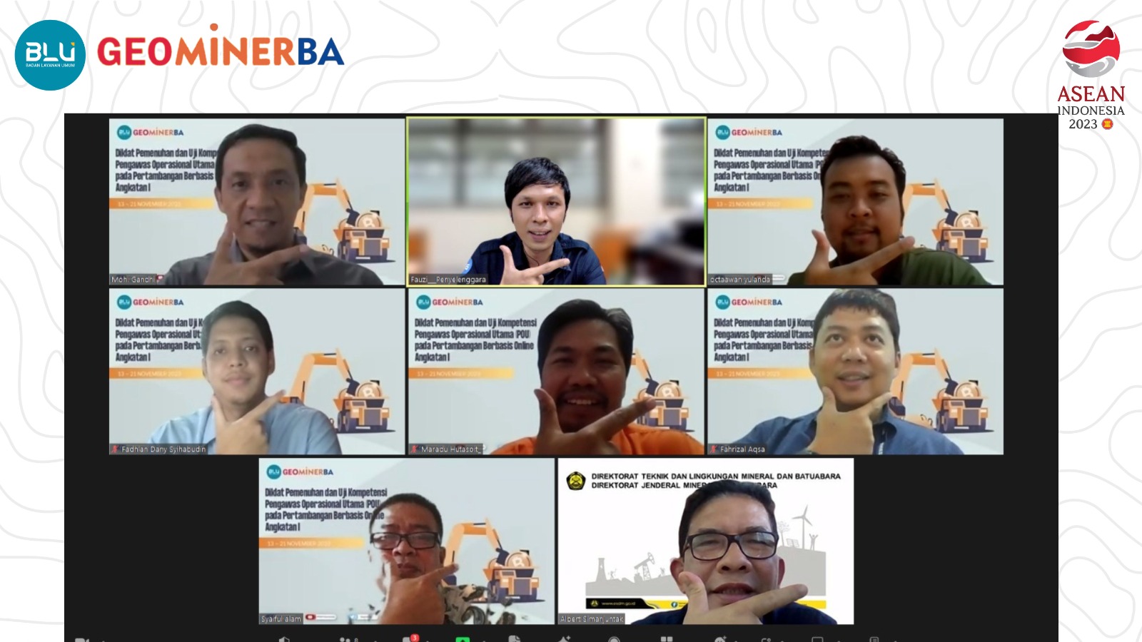Jelang Akhir Tahun, PPSDM Geominerba Gelar Sertifikasi POU Kali Pertama