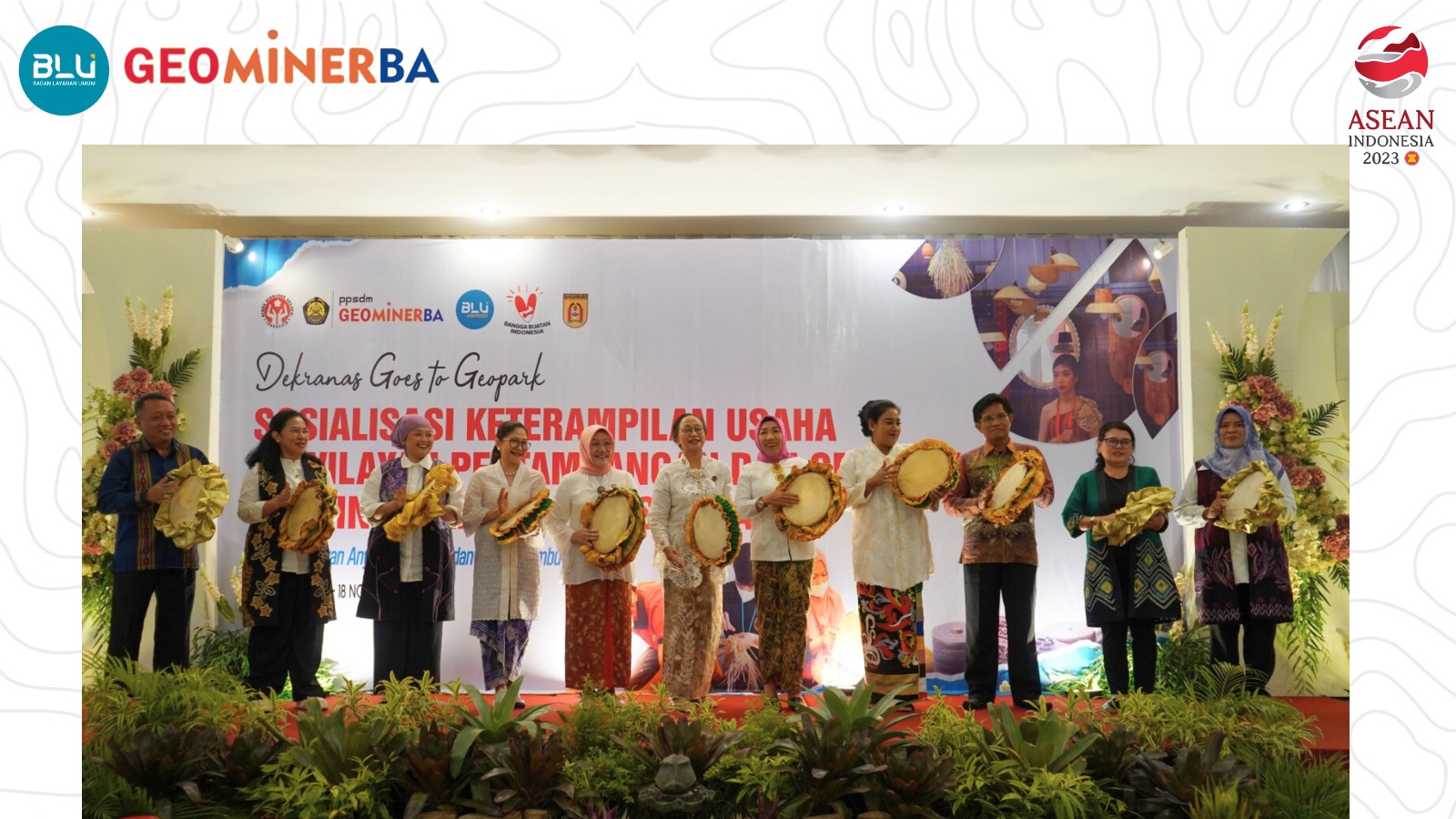 Dekranas Gelar Pelatihan untuk UMKM Provinsi Kalimantan Selatan Hasil Kerjasama dengan PPSDM Geominerba