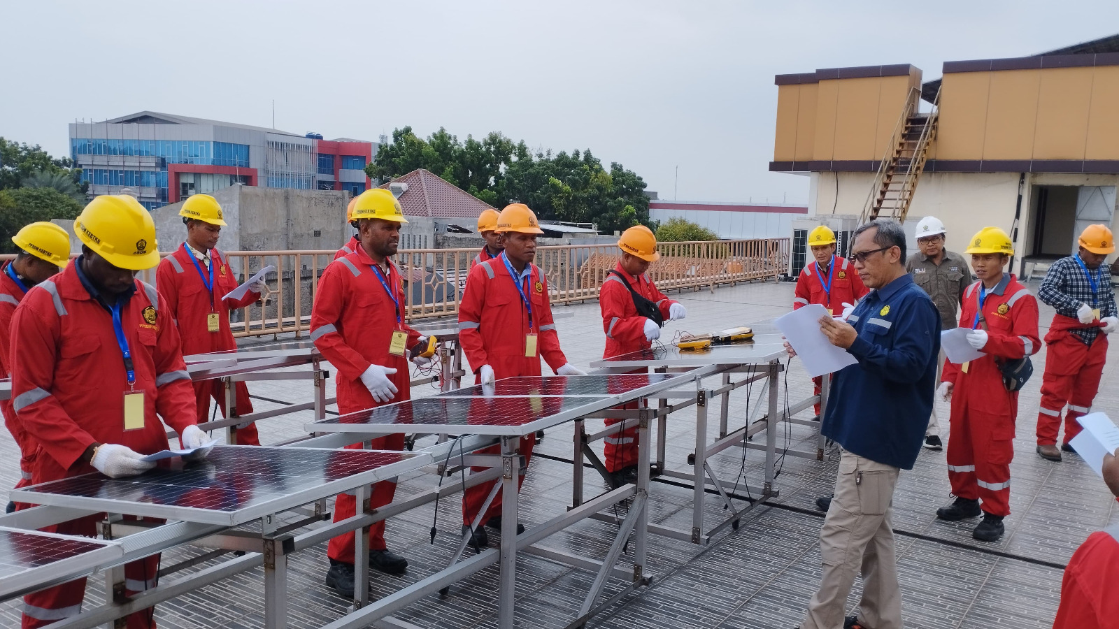 PPSDM KEBTKE Gelar Pelatihan Teknis dan Sertifikasi PLTS Terpusat bagi Operator dan/atau Pengelola