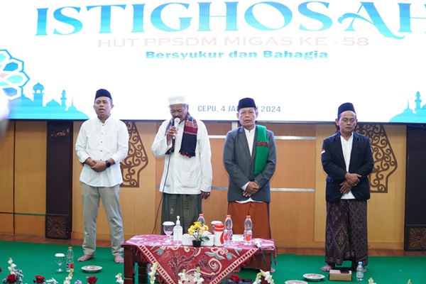 PPSDM Migas Adakan Istighosah dengan Tema “Beryukur dan Bahagia”