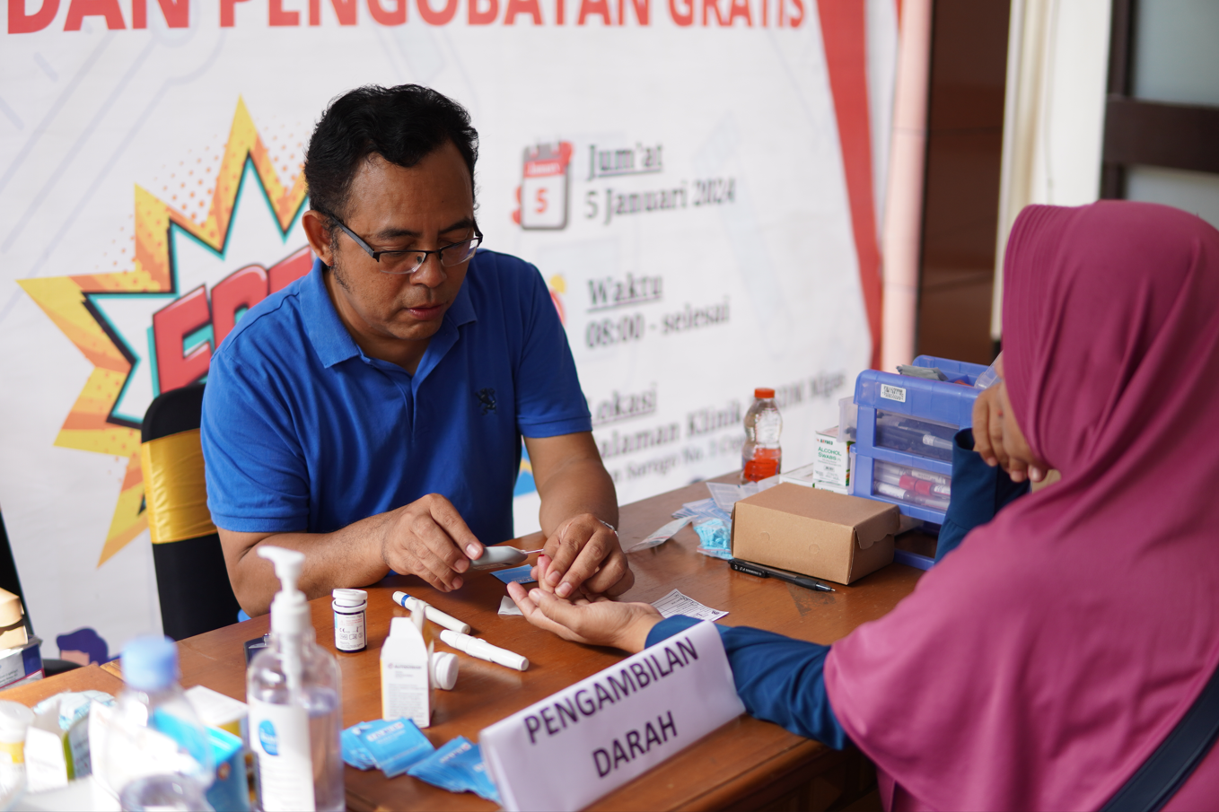 PERINGATI HUT KE-58, PPSDM MIGAS ADAKAN DONOR DARAH & PENGOBATAN GRATIS UNTUK MASYARAKAT