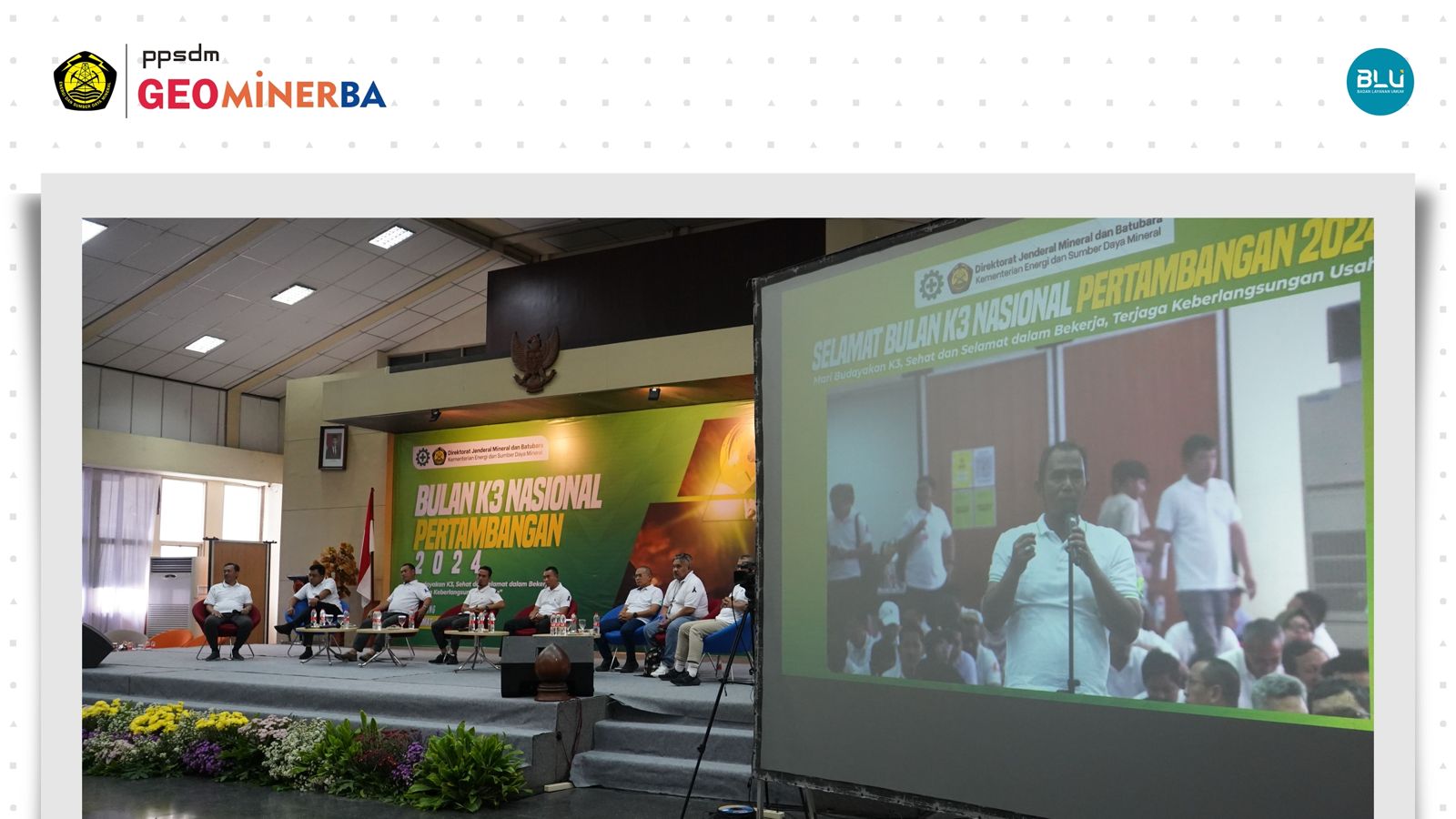 Peringati Bulan K3 Nasional, Dirjen Minerba Gelar Kegiatannya di PPSDM Geominerba