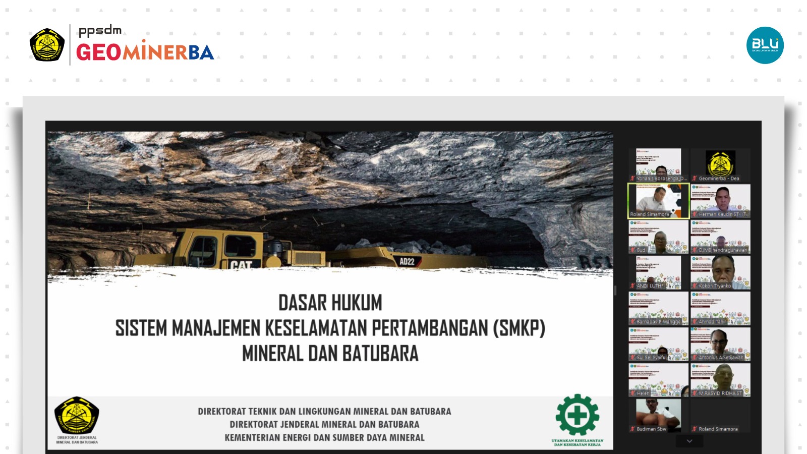 ASN KESDM Pelajari Cara Tingkatkan Efektifitas Pengelolaan K3