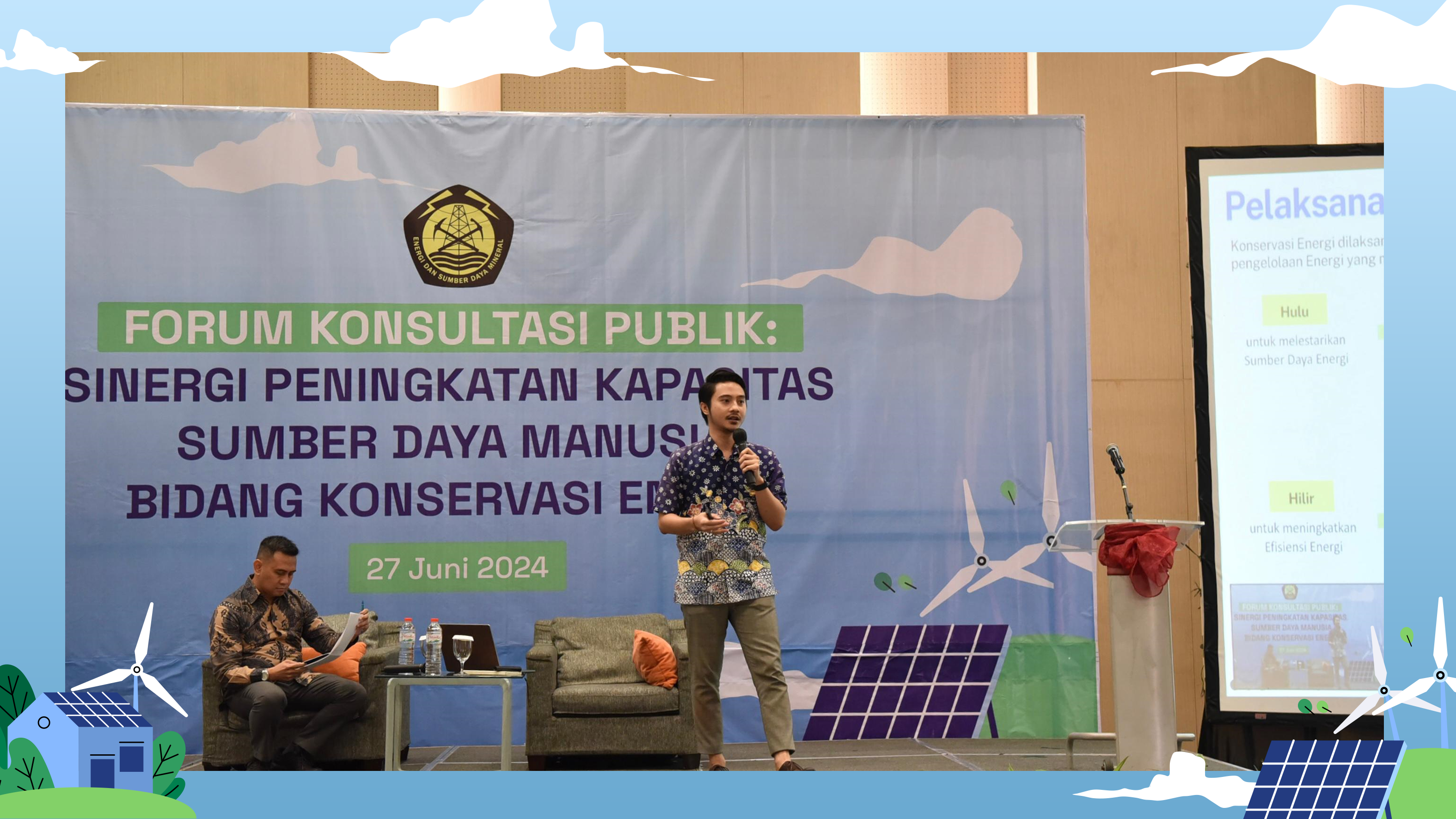 KEMENTERIAN ESDM GELAR FORUM KONSULTASI PUBLIK, BPSDM ESDM BANTU TINGKATKAN KAPASITAS SDM BIDANG KONSERVASI ENERGI