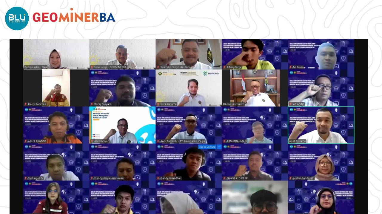 KEPALA INSPEKTUR TAMBANG MINERBA BUKA DIKLAT IMPLEMENTASI SMKP ANGKATAN KE-13