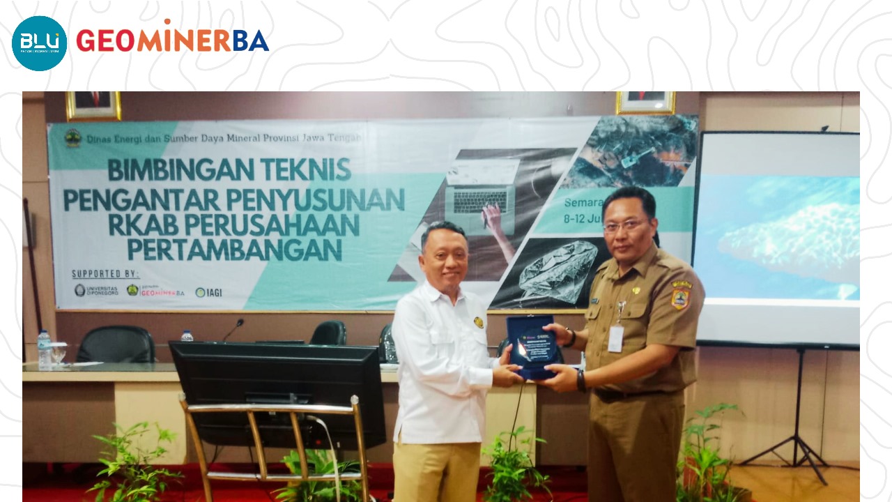 TINGKATKAN KOMPETENSI MAHASISWA UNDIP, PPSDM GEOMINERBA BEKERJASAMA DENGAN DINAS ESDM PROVINSI JAWA TENGAH GELAR BIMTEK PENGANTAR PENYUSUNAN RKAB
