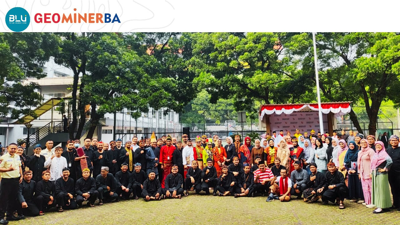 PPSDM Geominerba Ikuti Upacara 17 Agustus untuk Peringati Kemerdekaan