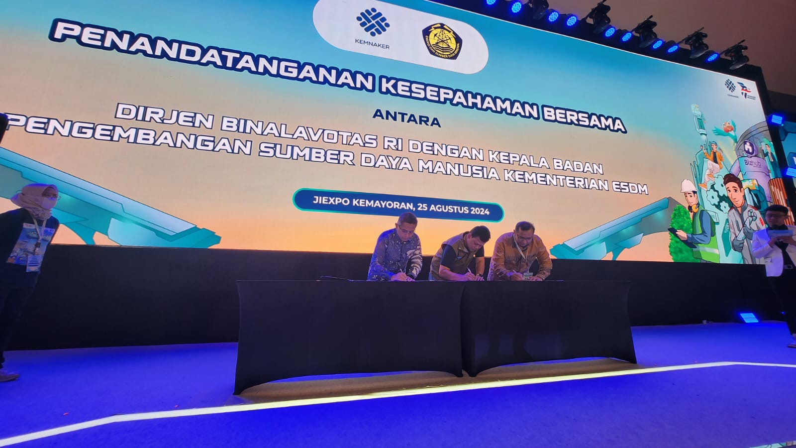 BPSDM ESDM Sepakati Kerjasama Dengan Ditjen Binalavotas