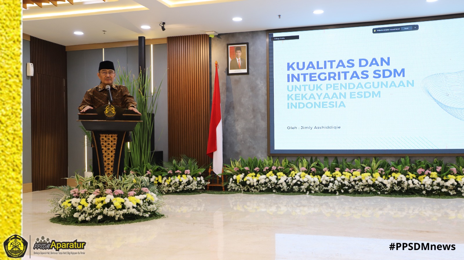Seminar Nasional "Sikap Kerja Positif Mewujudkan Pelayanan Publik yang Transparan dan Akuntabel"
