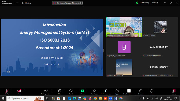 Meningkatkan Efisiensi Energi: Pelatihan Teknis Energy Management System ISO 50001:2018 dan Amandment 1:2024