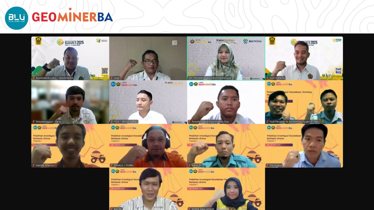 Upaya Mencegah Kecelakaan di pertambangan, PPSDM Geominerba Latih Investigasi Kecelakaan Tambang
