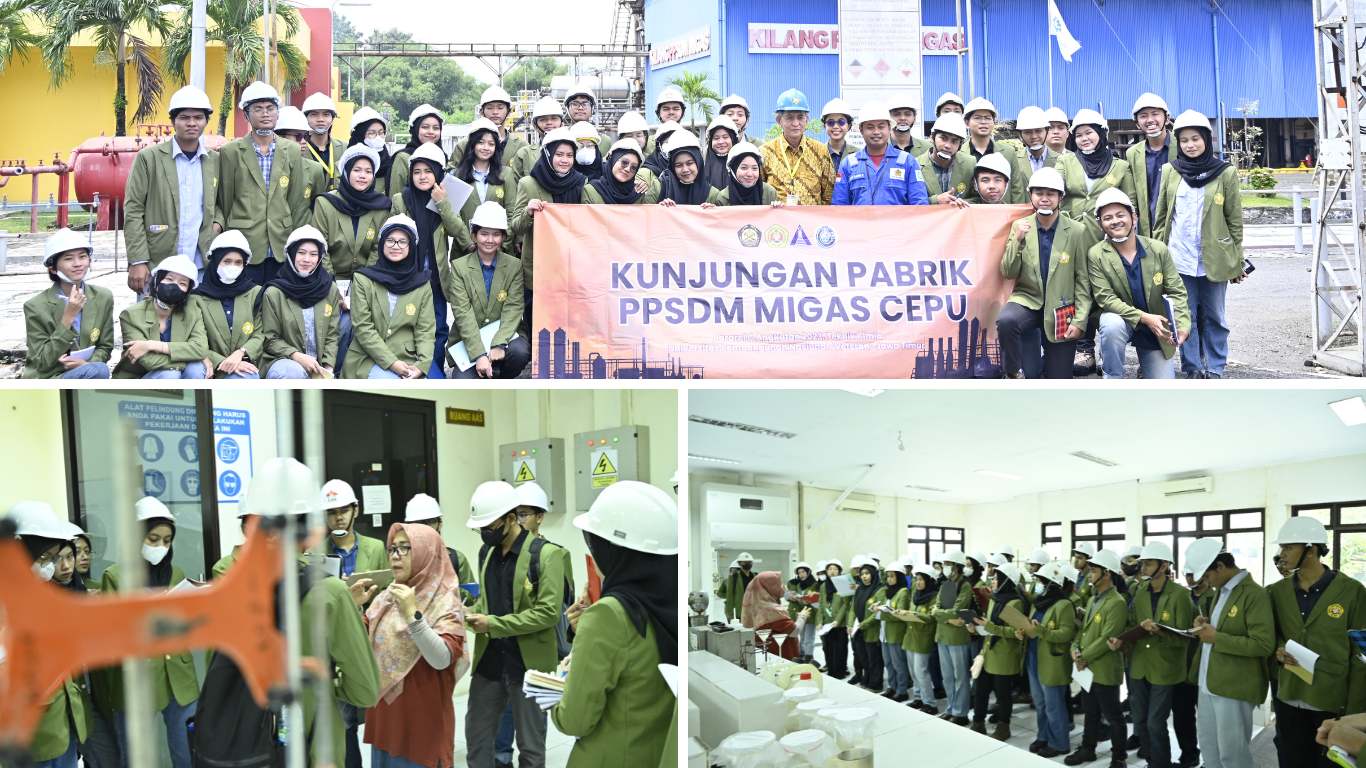 Perkuat Link and Match, PPSDM Migas Fasilitasi Kunjungan Industri Mahasiswa Teknik Kimia UPN "Veteran" Jawa Timur