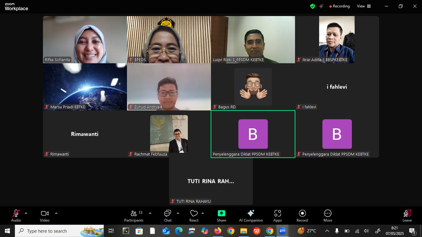 Pelatihan Legal Drafting KEBTKE 2025: Dorong ASN KESDM Makin Profesional dan Kompeten