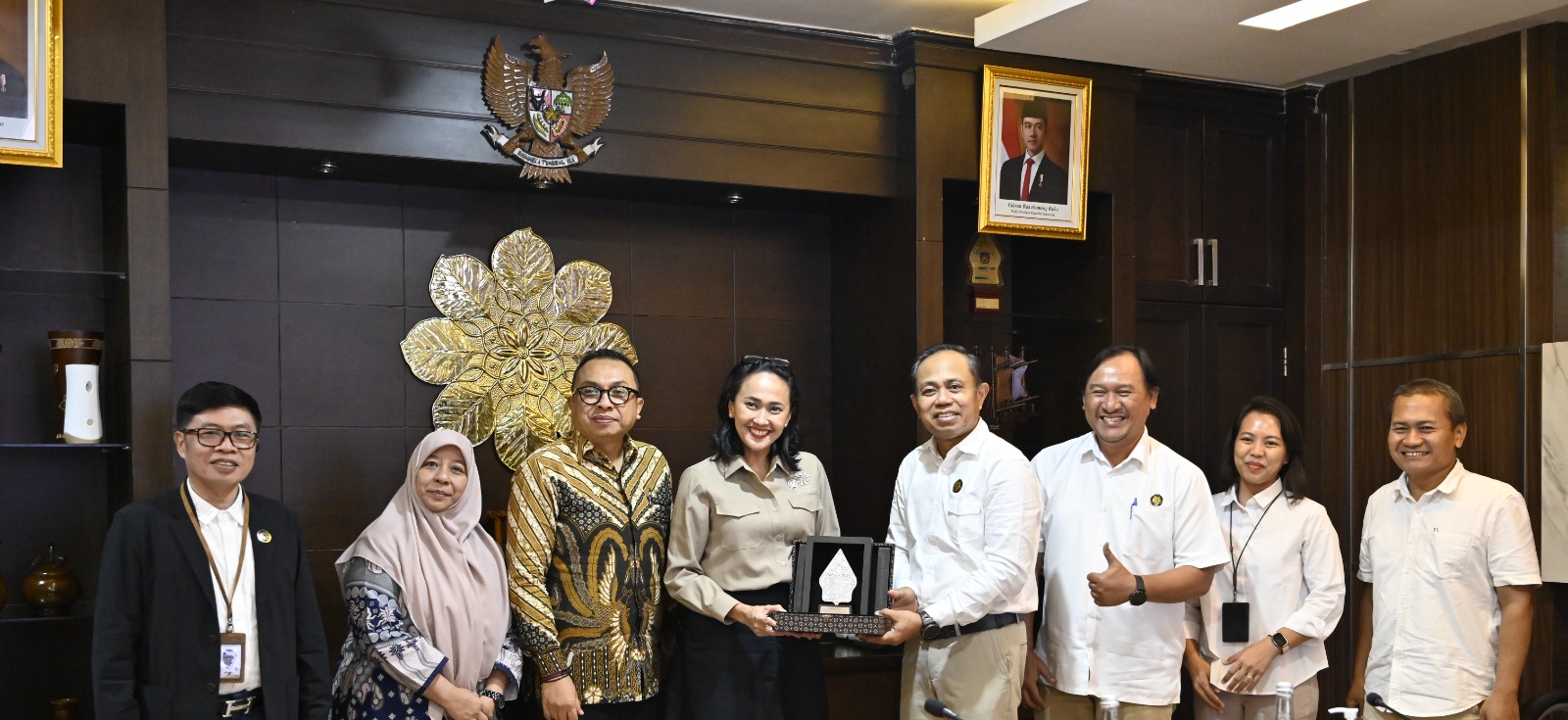 Wamen KP2MI Jajaki Potensi Peningkatan Kompetensi Pekerja Migran Indonesia di PPSDM Migas
