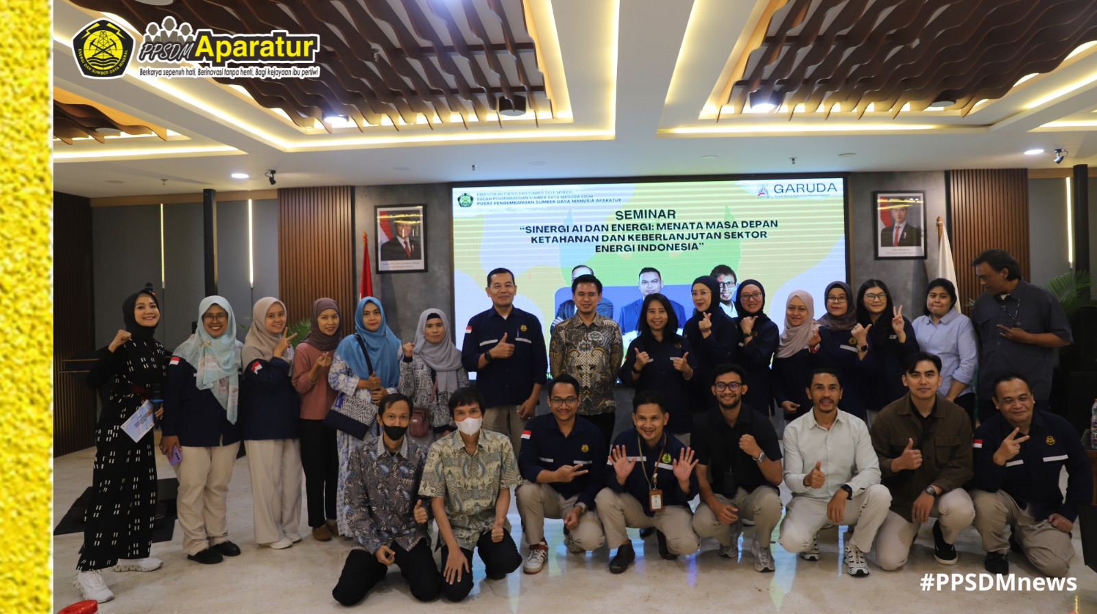 Seminar Sinergi AI dan Energi: Menata Masa Depan Ketahanan dan Keberlanjutan Sektor Energi Indonesia