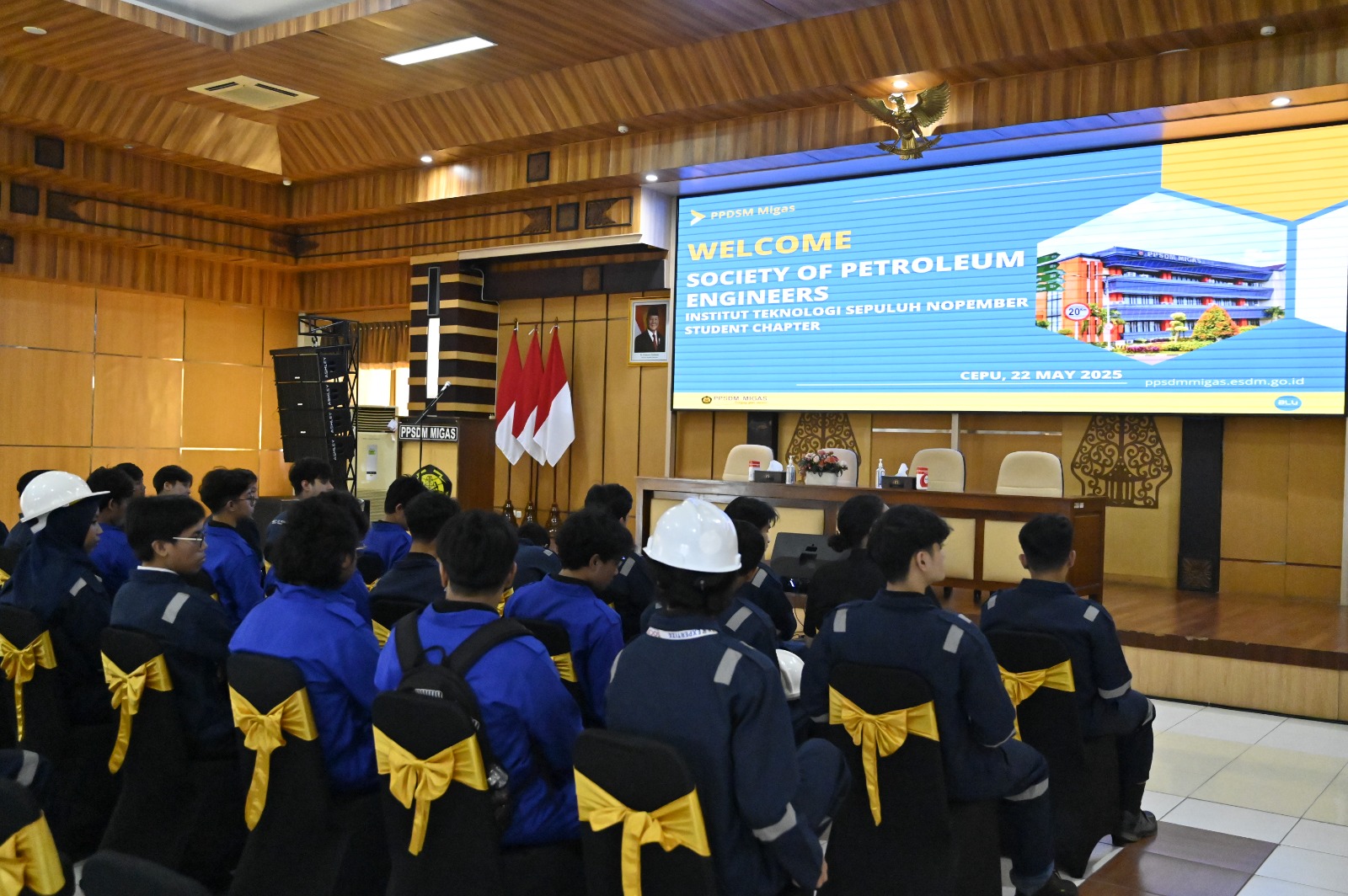 SPE ITS Student Chapter Kunjungi PPSDM Migas, Perkaya Wawasan Industri dan Dukung Transisi Energi