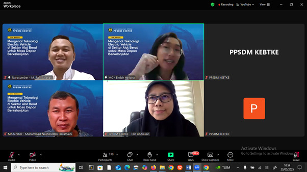 Menuju Tambang Rendah Emisi: PPSDM KEBTKE Dorong Transformasi Alat Berat Berbasis Listrik