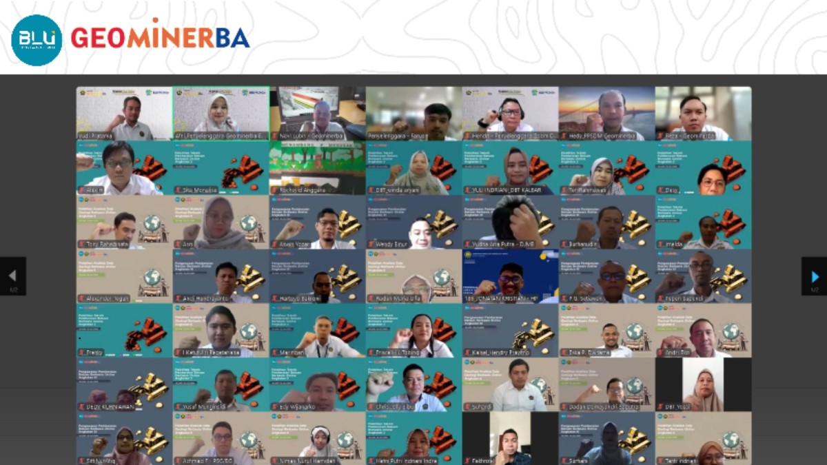Tiga Pelatihan Strategis Berbasis Online Resmi Dibuka oleh PPSDM Geominerba