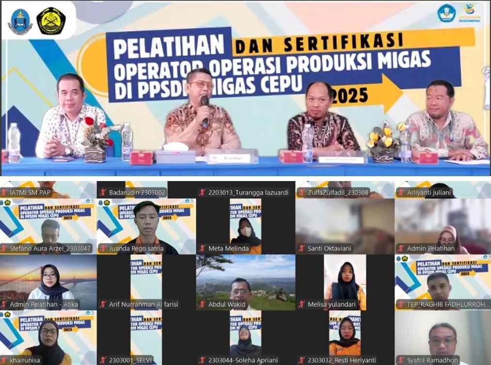Mahasiswa Politeknik Akamigas Palembang Ikuti Pelatihan Operator Operasi Produksi Migas PPSDM Migas