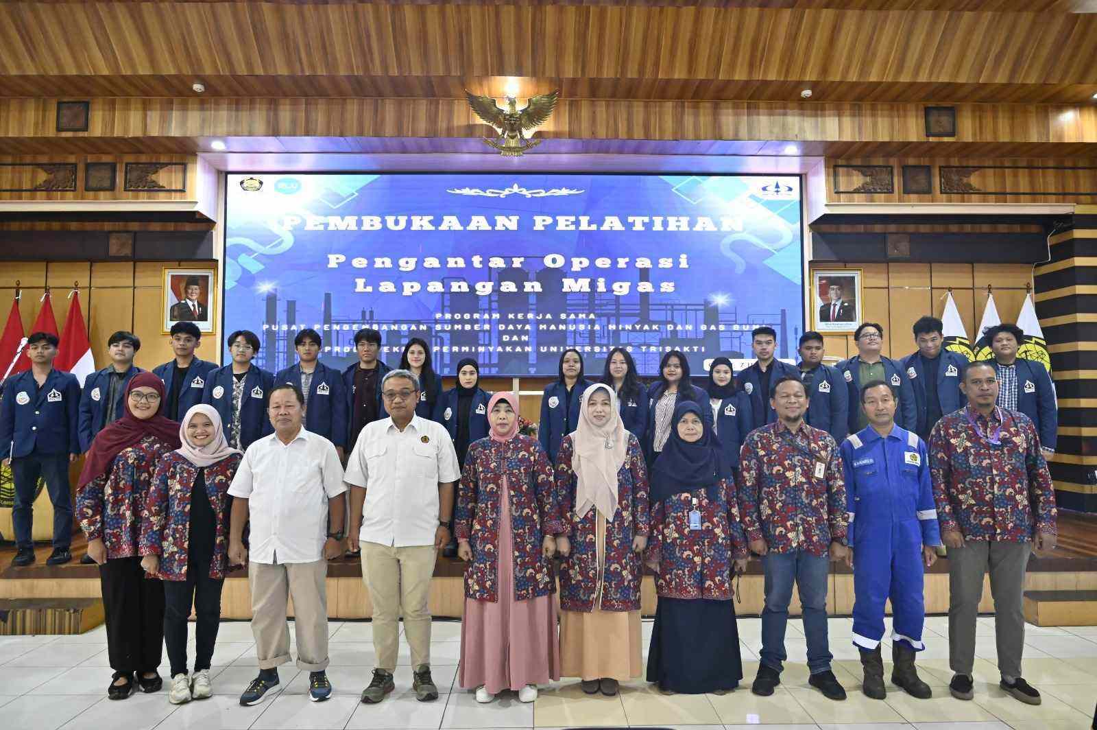 Mahasiswa Universitas Trisakti Ikuti Pelatihan Pengantar Operasi Lapangan Migas