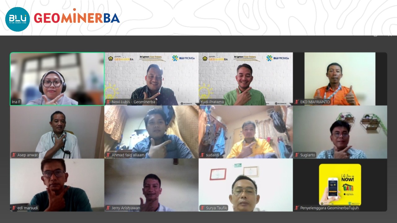 PPSDM Geominerba Gelar Uji Penyegaran Juru Ledak dan Pekerja Peledakan Madya Berbasis Online Angkatan VI