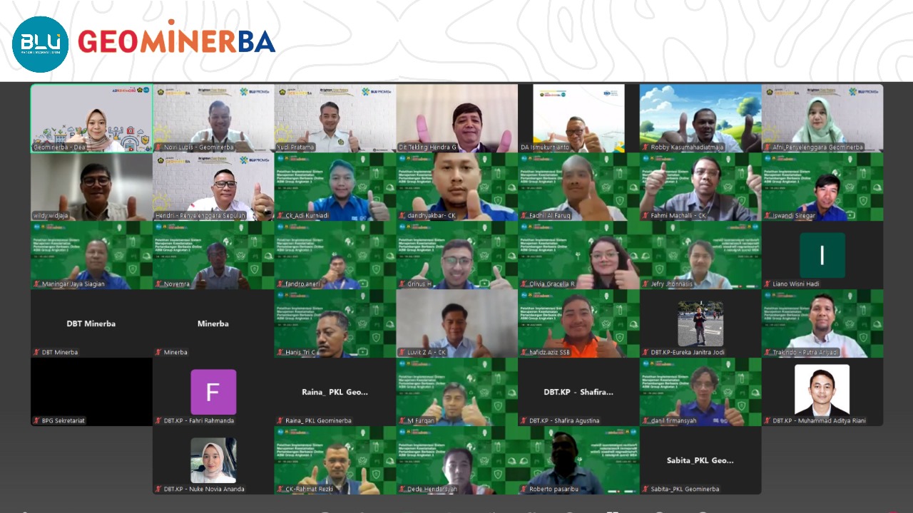PELATIHAN SMKP ANGKATAN III ABM GROUP DIGELAR SECARA ONLINE UNTUK TINGKATKAN KOMPETENSI KESELAMATAN PERTAMBANGAN